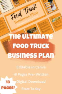 Food Truck Business Plan The Smart Upstart